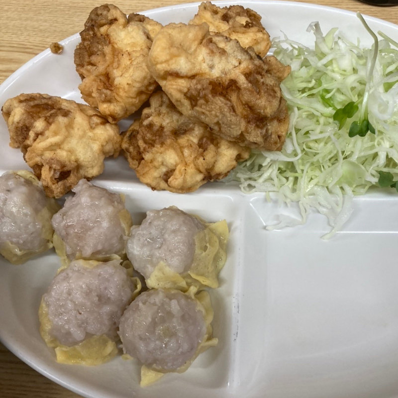 えび天定食(一芳亭 本店 （イッポウテイ）)
