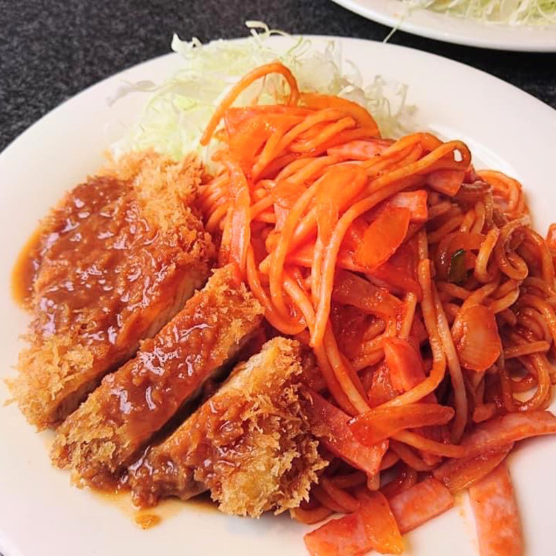 ナポリタン＋カツ(ロビン)