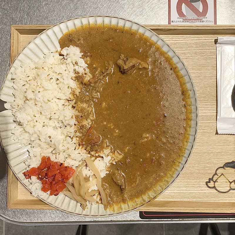 牛すじヤドカリー(ヤドカリー　あべのHoop店)