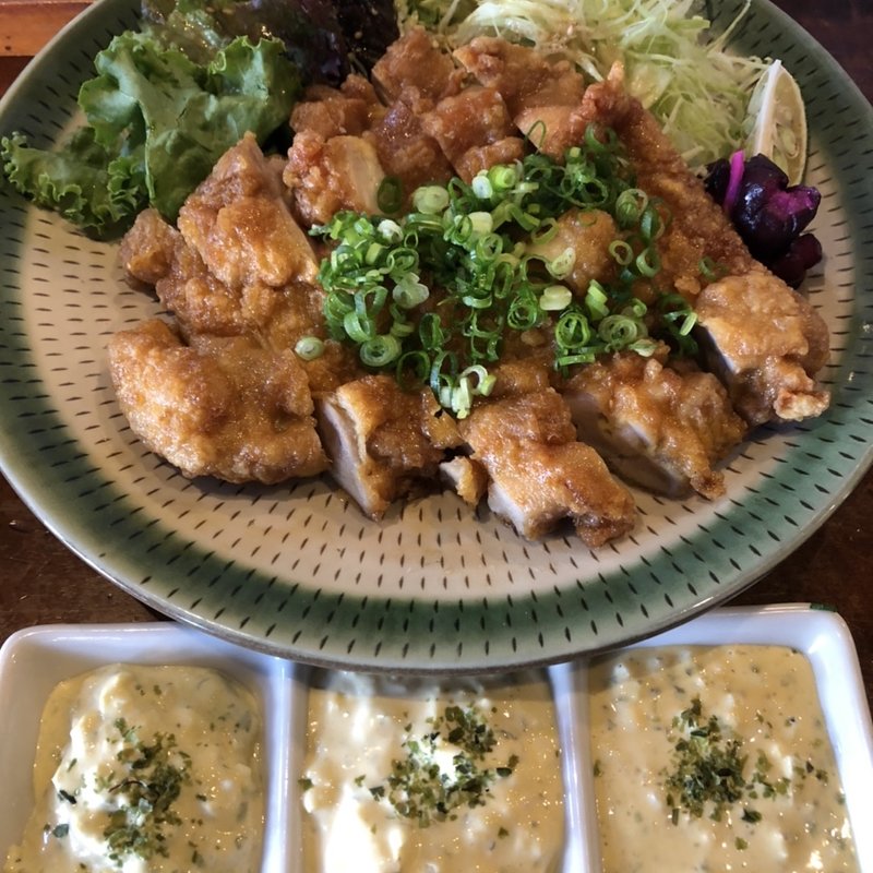 チキン南蛮定食(ひげ六)