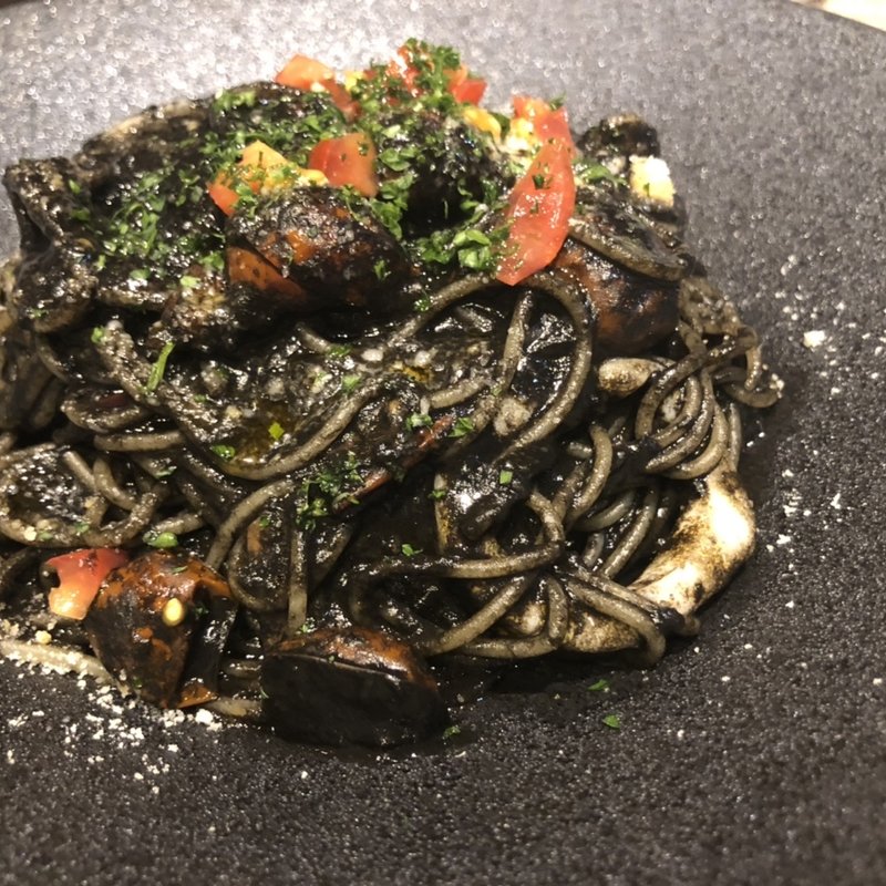イカスミのパスタ(k's table)