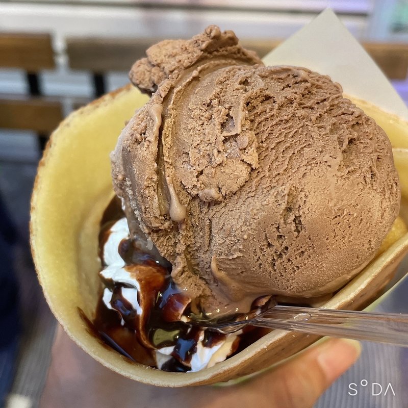 バナナチョコクリーム　チョコアイストッピング(Pure heart)