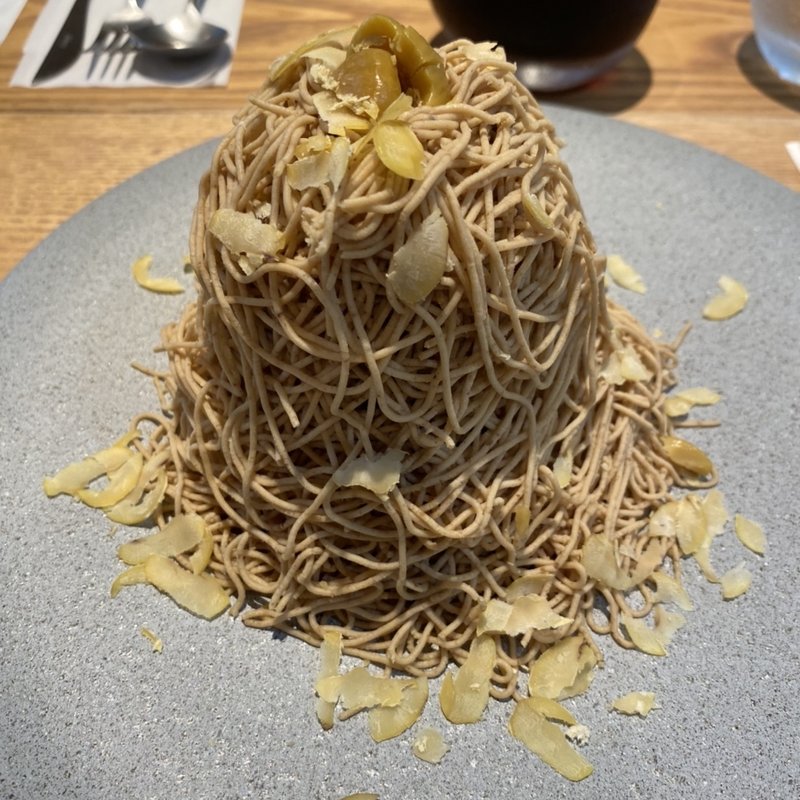 熟成無糖モンブラン(高級和栗モンブラン専門店 栗歩自由が丘店)