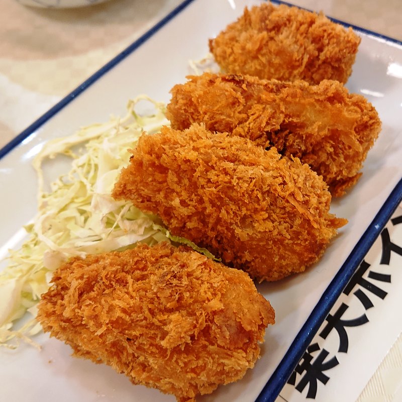 カキフライ(鶴見浜4丁目食堂 （まいどおおきに食堂）)
