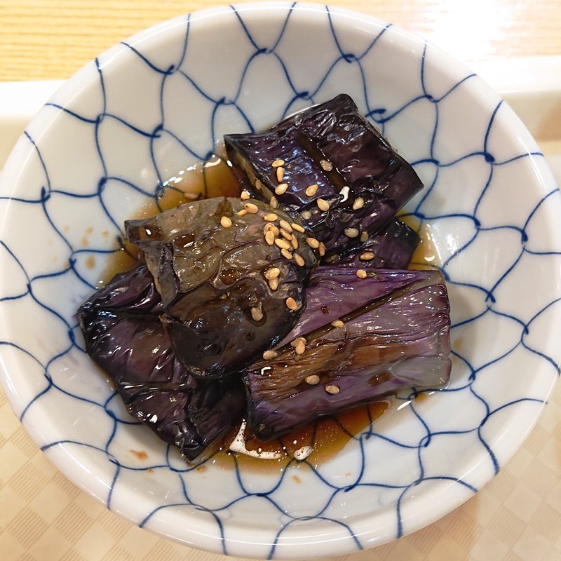 なす揚げびたし(鶴見浜4丁目食堂 （まいどおおきに食堂）)