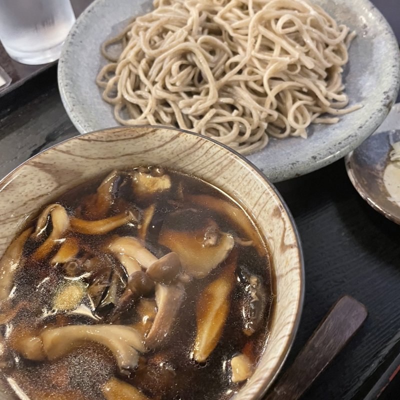 きのこ　せいろ(手打そば さか間)