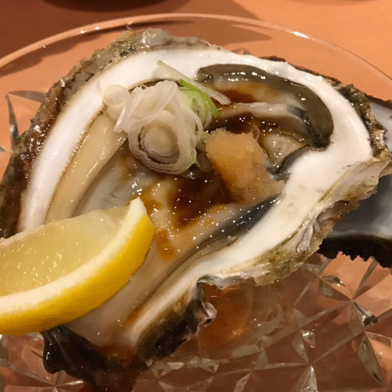 大分産　岩牡蠣ポン酢　大(まちごはん かぶら木)