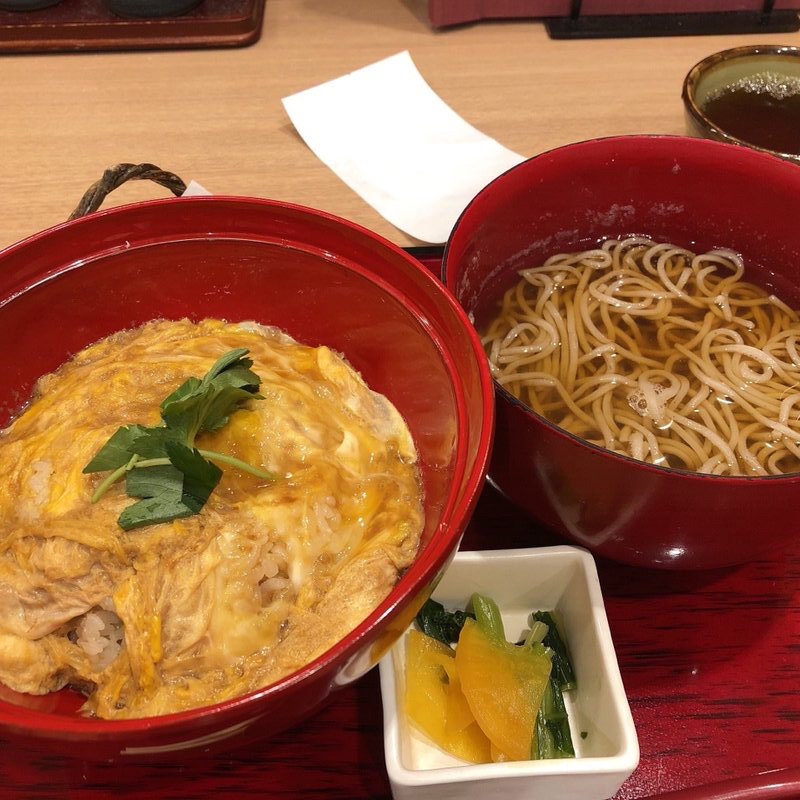 玉子丼セット(家族亭 )