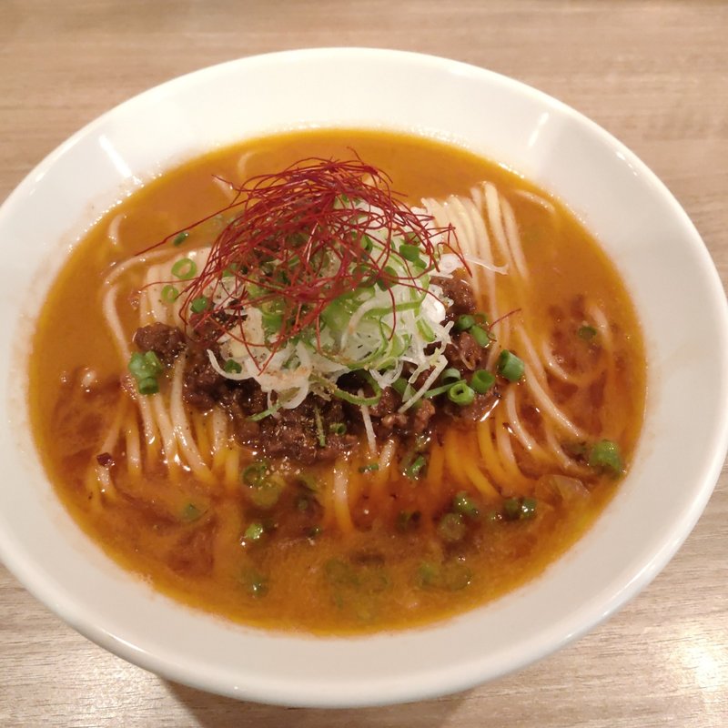 海老坦々麺(人力俥 （じんりきしゃ）)