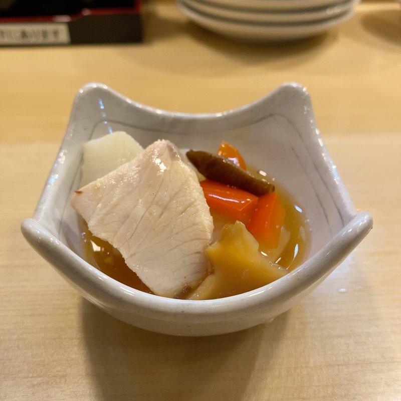 お通し(や台ずし 近鉄蟹江駅前町店)