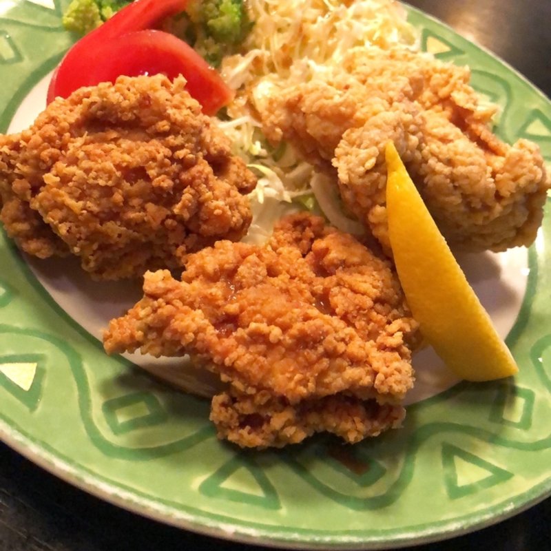 塩からあげ定食(萬福食堂 （まんぷくしょくどう）)