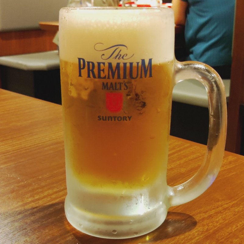 生ビール(焼肉の和民 亀有駅前店)
