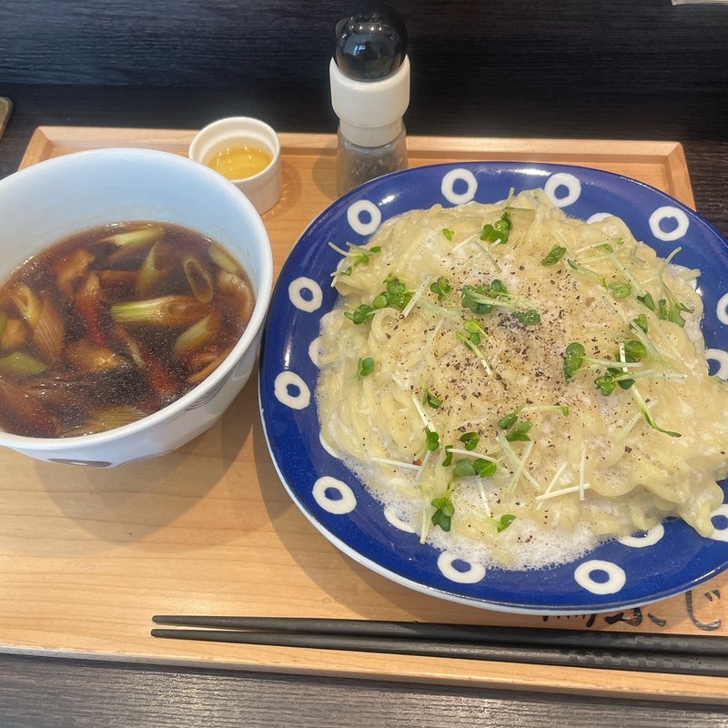 とろろ鴨つけ麺　1.5玉(鴨ふじ)