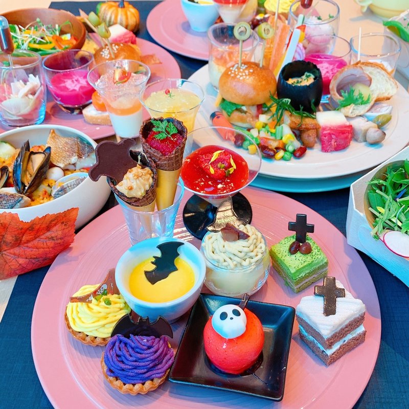 デザート＆ランチブッフェ　ハロウィンバージョン(ANAクラウンプラザホテル大阪)