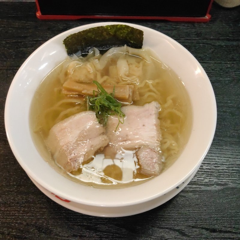 エビ塩ワンタンメン(麺屋三味 )