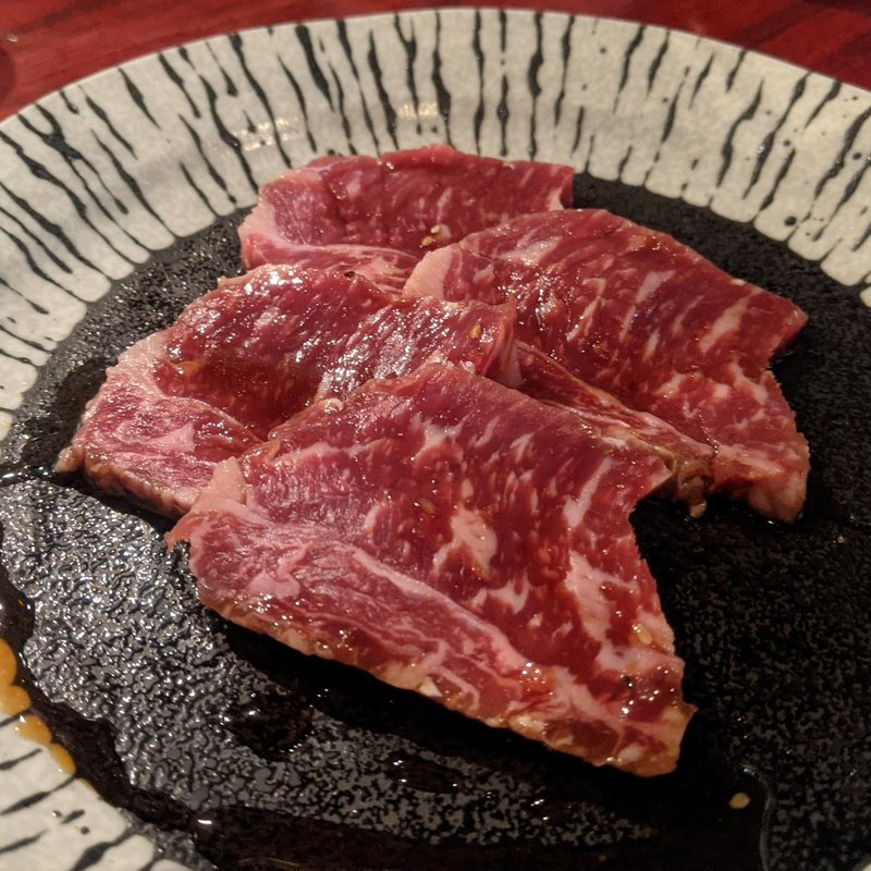 Gミウラ　サーロイン　肉ちゃん特製ももダレ(にくがとう　人形町店)