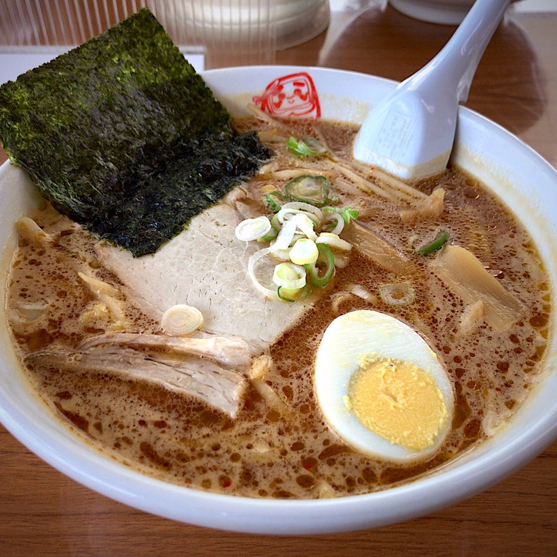 みそラーメン(ラーメンだるまや 三笠店)