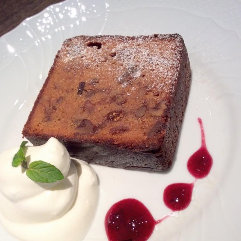 イチヂクとクルミのキャラメルパウンド(CAFE FACON （カフェ ファソン）)