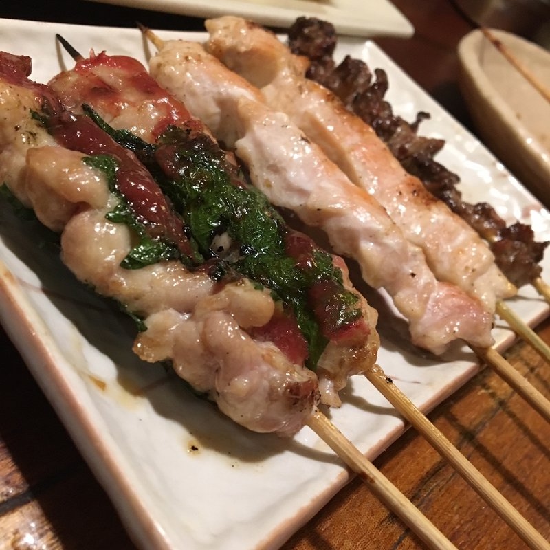 焼き鳥(炭火串焼厨房くふ楽 西船橋店)