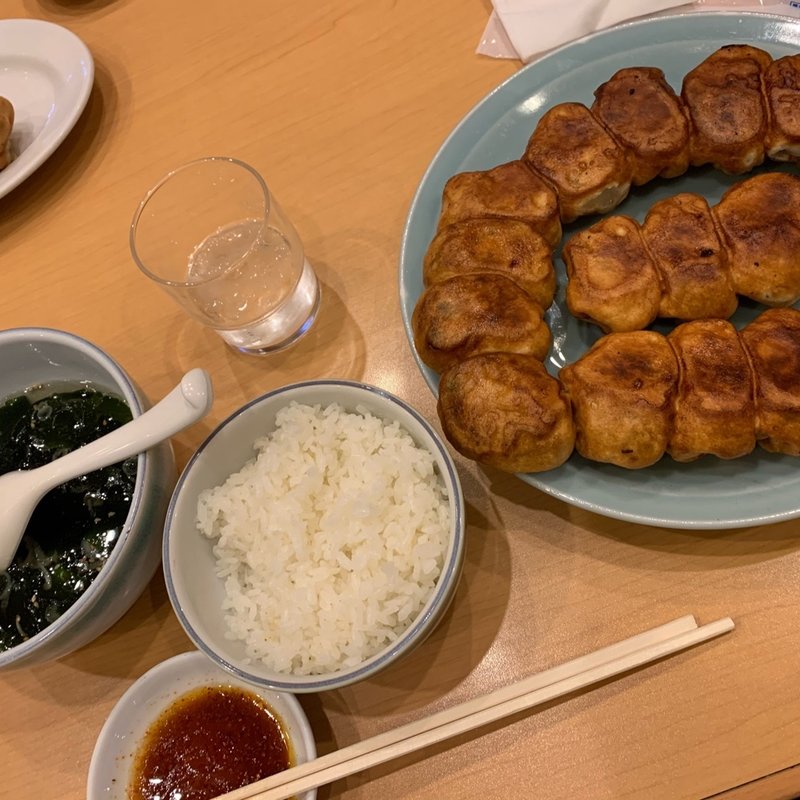 焼餃子(ホワイト餃子 越谷店)