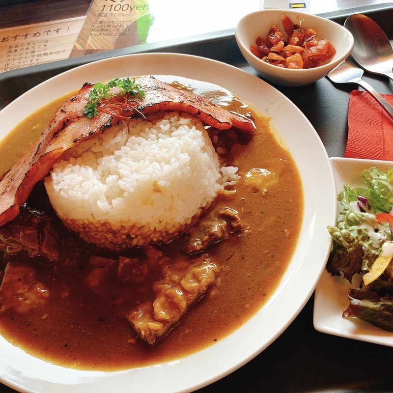 テキサスベーコンカレーランチ(クイーンズカレー)