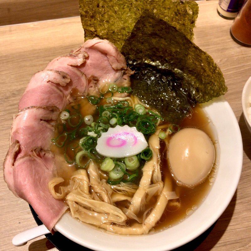 鶏中華そば（全部のせ）(鶏そば啜る 伏見はなれ)