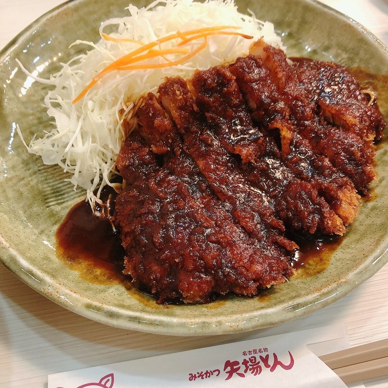 ロースかつ定食(矢場とん エスカ店)