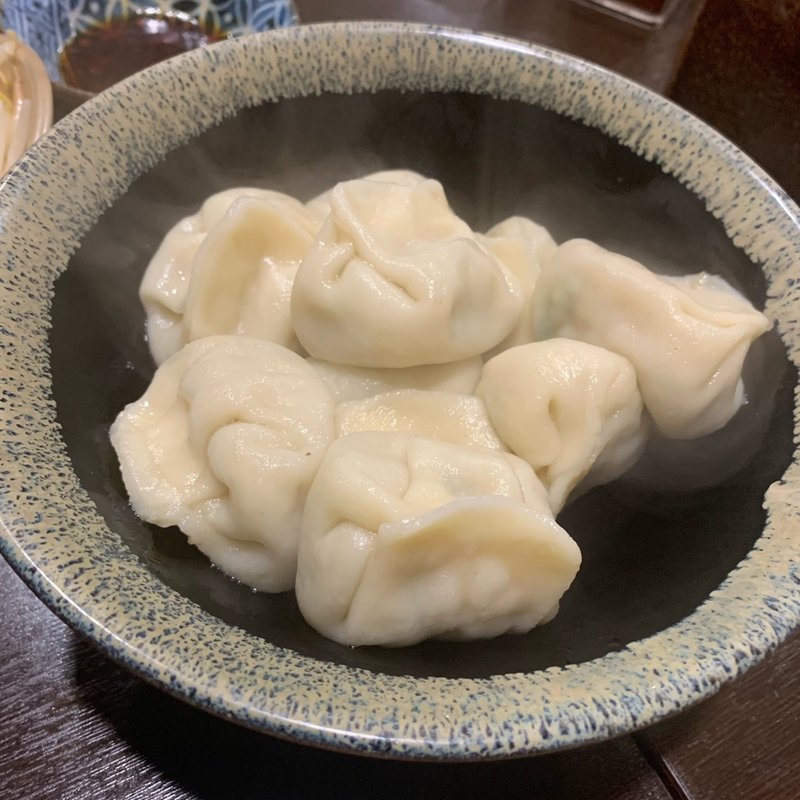 水餃子(ホワイト餃子 三郷店)