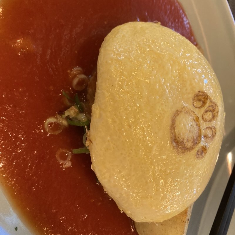 デミソースオムライス(鉄板焼酒場 いくら 天神今泉店)