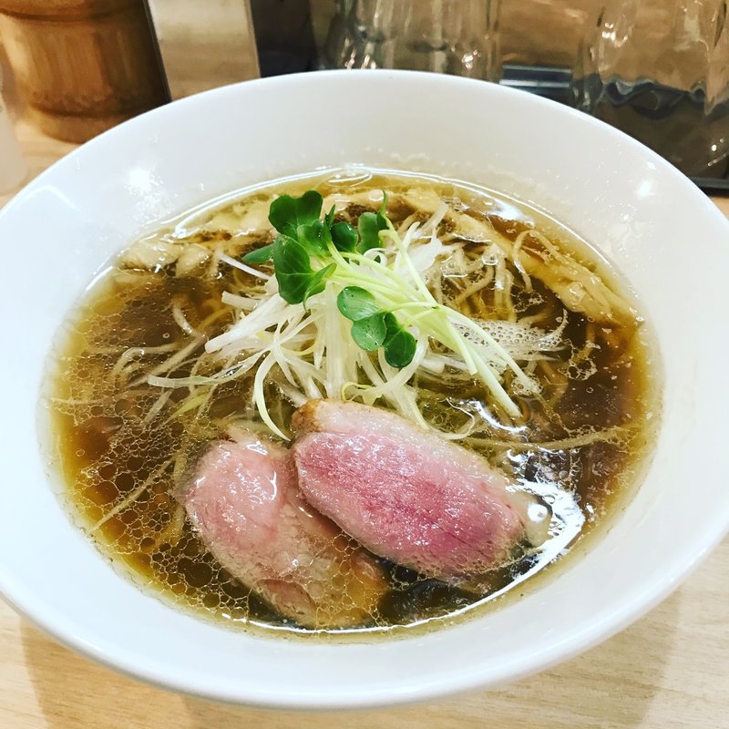 鴨だし醤油ラーメン(麺堂にしき)
