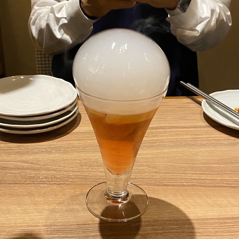 バブルスパークリング(NAGOYA MEAT STATION)