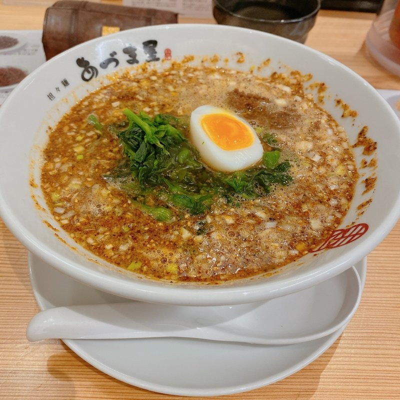 (担々麺 あづま屋 天神店)