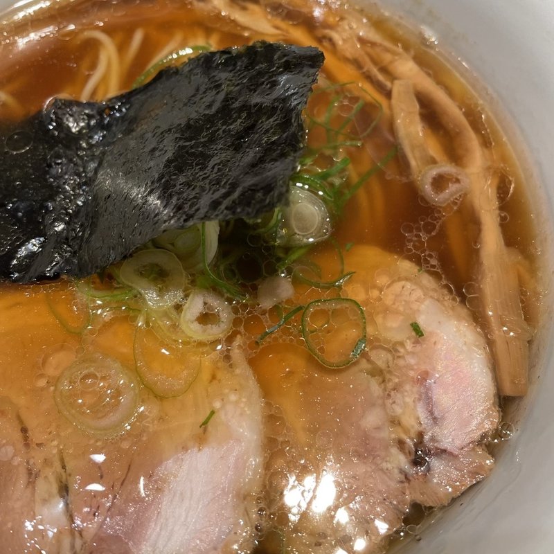 醤油ラーメン(支那そばや東京ラーメンストリート店(ご当地ラーメンチャレンジ出店))