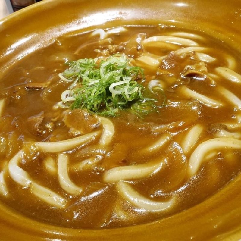 カレーうどん定食(手しごとうどん工房　はちまん)