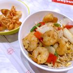 ファイブフレーバーシュリンプ（ボウル）(PANDA EXPRESS 三井アウトレットパーク木更津店)