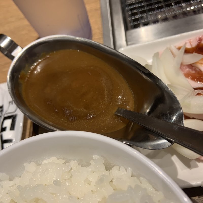 ちょいたしカレー(焼肉ライク 高田馬場店)