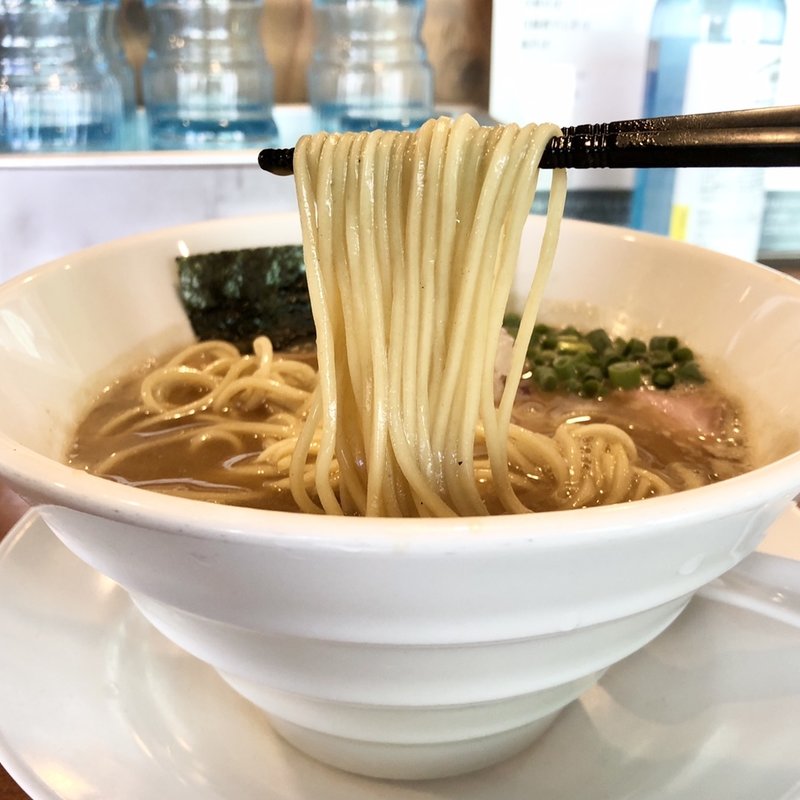 白湯煮干しそば(麺屋藤むら)