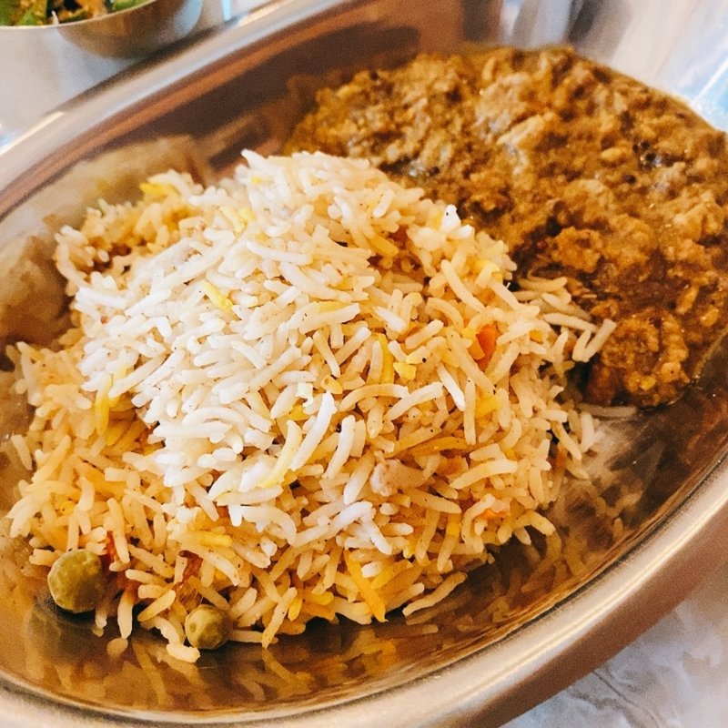 朝ビリヤニ&カレー(ミスターサモサ （Mr. Samosa）)