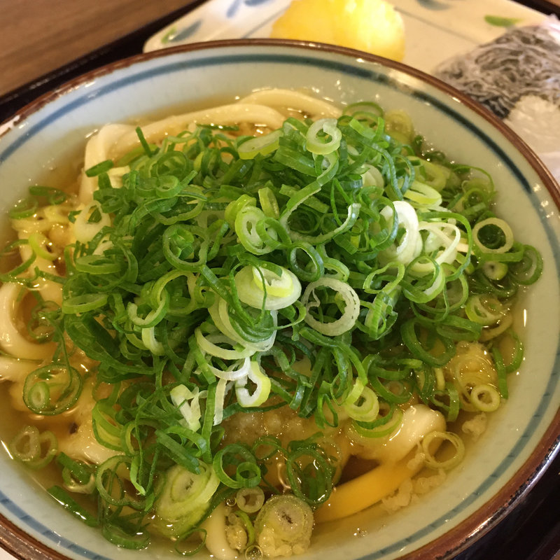 かけうどん(讃岐製麺 麦まる 横浜ＹＢＰ店)