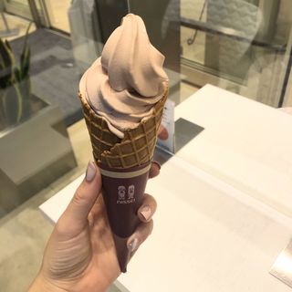 マロンソフトクリーム(カフェ・ディ・フェスタ)