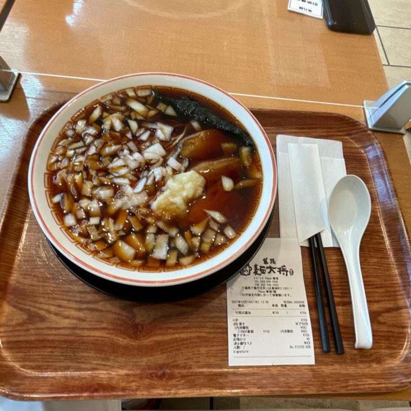 竹岡式 醤油ラーメン(幕張 麺大将)
