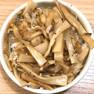メンマめし(煮干しそば流。)