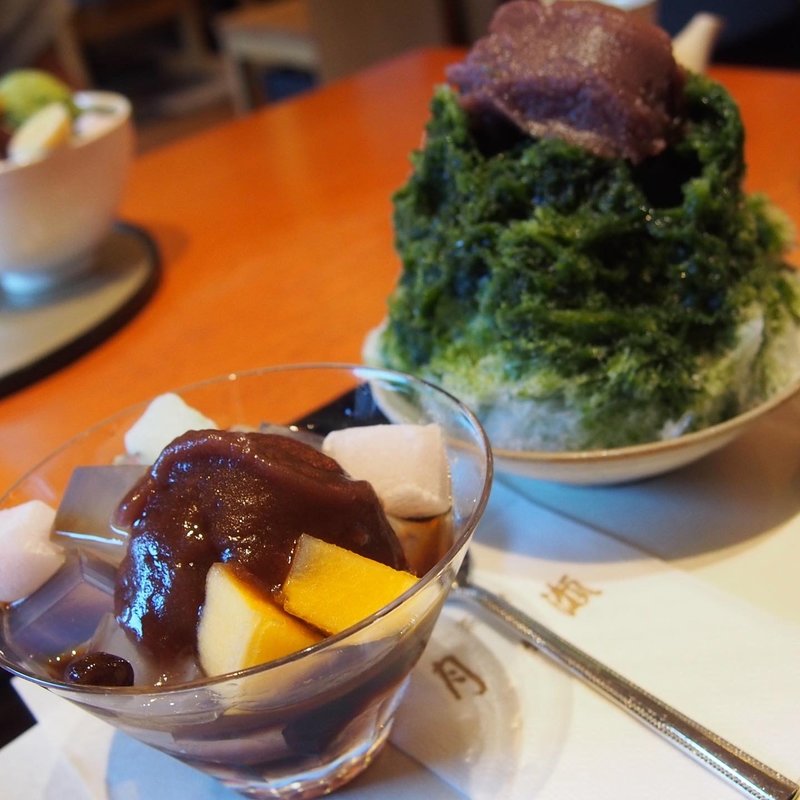 かき氷セット(月ヶ瀬 堺町店 （ツキガセサカイマチテン）)