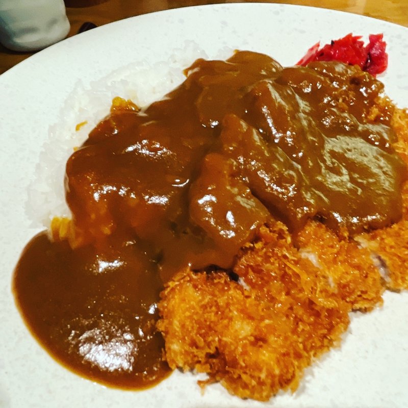 究極のカツカレー(ロースとんかつ)(創業昭和5年 とんかつ 小ばやし)