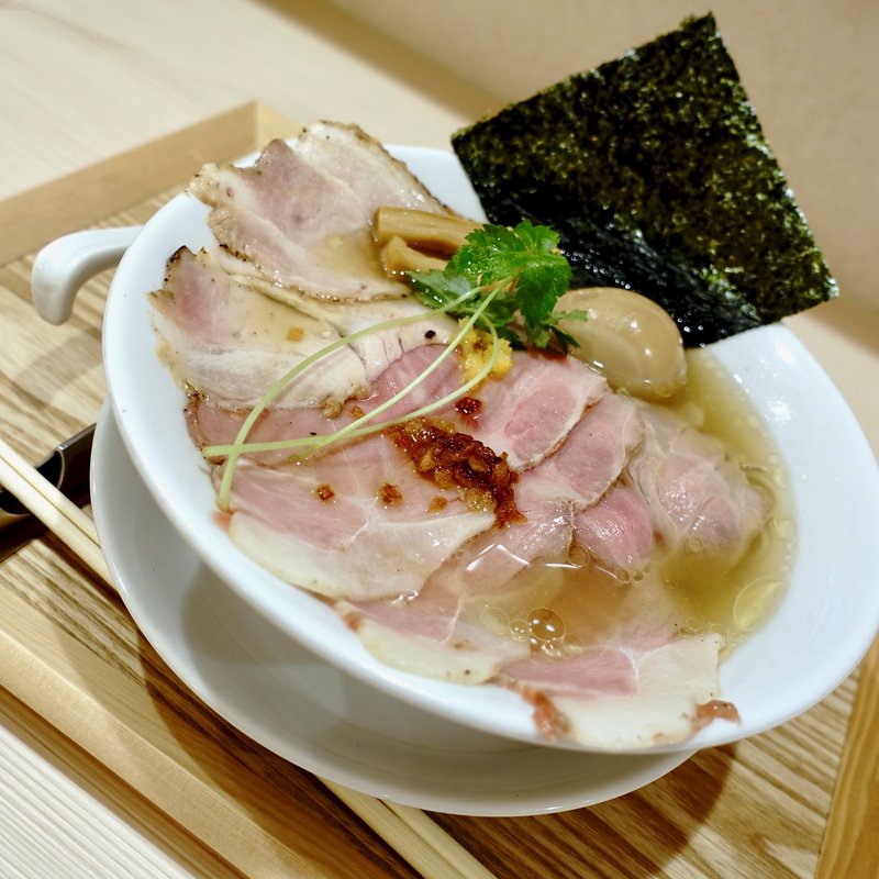 黄金貝らーめん 特製(なにわ麺次郎 然)