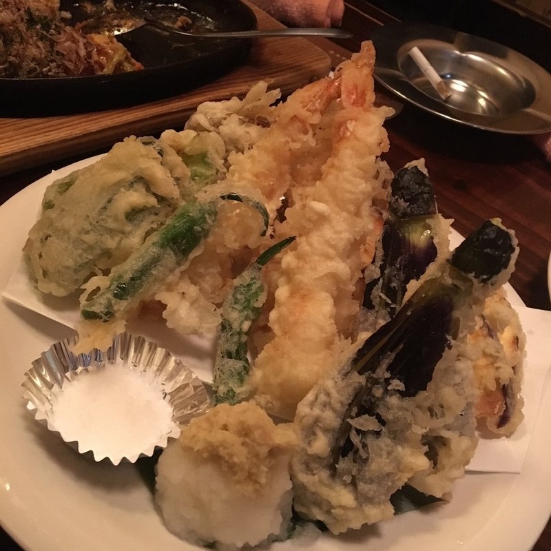 天ぷら盛り合わせ(安食亭弥助 原木中山店)