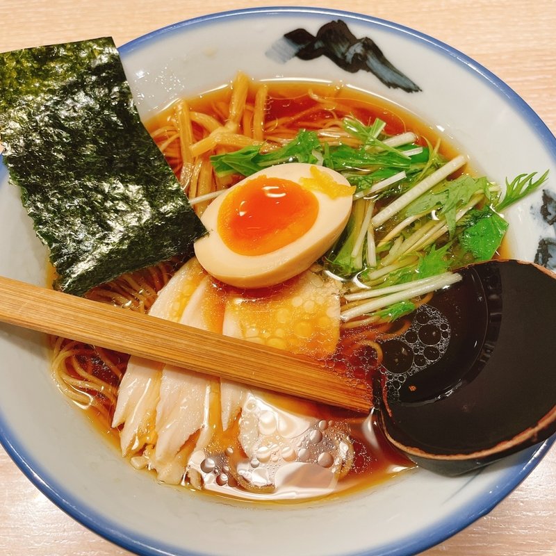 柚子醤油らーめん(AFURI 南町田グランベリーパーク)