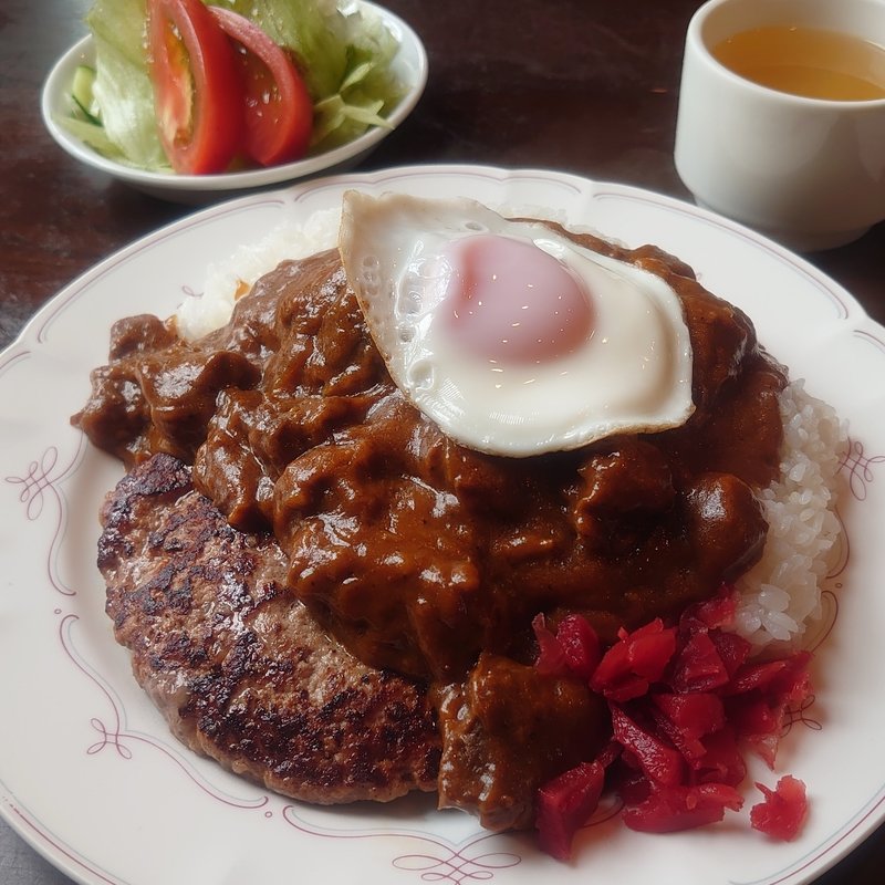 ハンバーグカレー(ウエストウッド （WEST WOOD）)