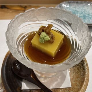 かぼちゃの豆腐(鮨うら山　栄離れ)
