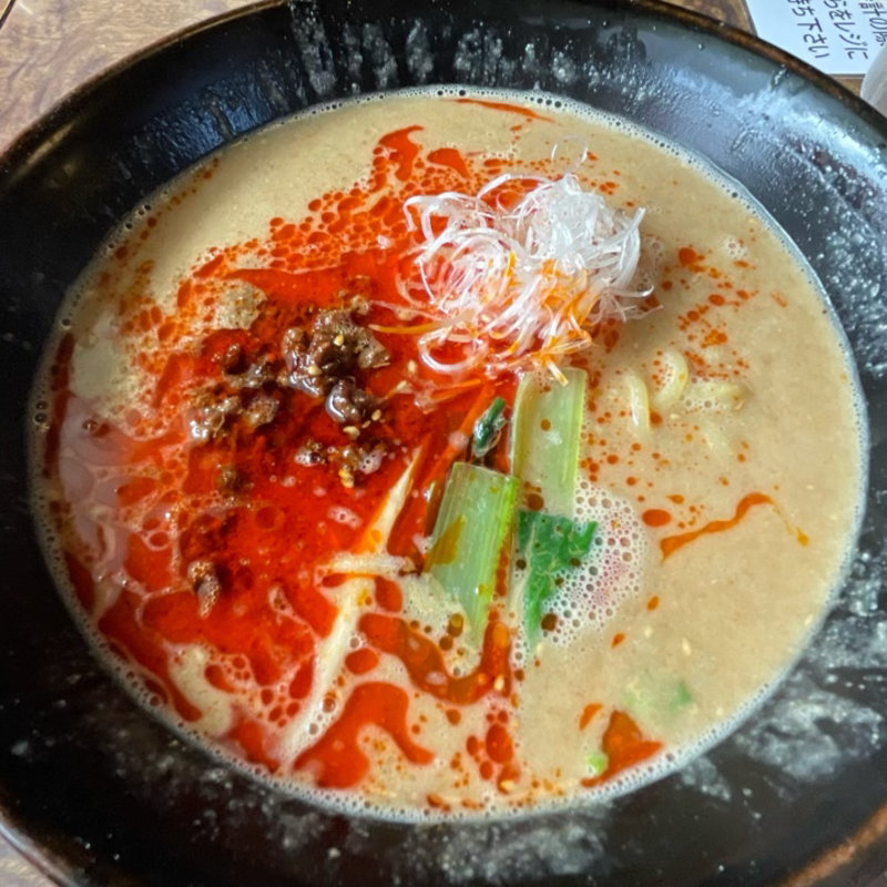 坦々麺(ラーメン屋壱番亭小見川店)